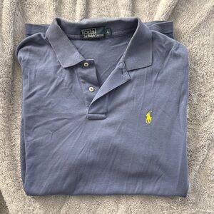 Polo by Ralph Lauren Men's Classic Blue Polo Shirt